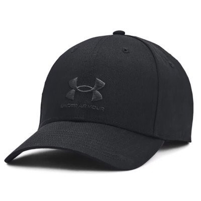 Кепка Under Armour Mens Sportstyle Lockup Adj чорний OSFM (1381645-002)