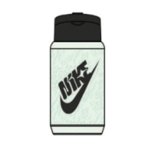 Пляшка Nike TR RENEW RECHARGE STRAW BOTTLE 16 OZ зелений, чорний Уні 437 мл