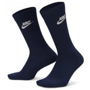 Шкарпетки Nike U NK NSW EVERYDAY ESSENTIAL CR синій, білий, сірий Уні 38-42