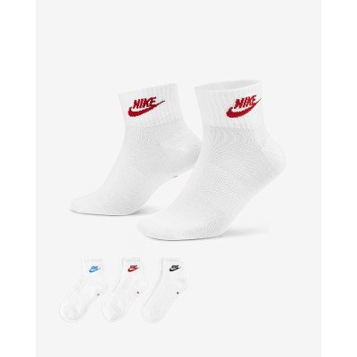 Шкарпетки Nike U NK NSW EVERYDAY ESSENTIAL AN 3PR білий, мультиколор Уні 46-50