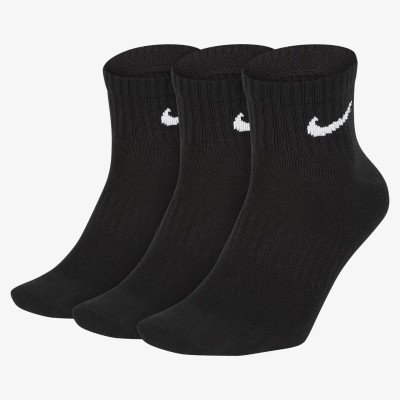 Шкарпетки Nike U NK EVERYDAY LTWT ANKLE 3PR чорний Уні 46-50