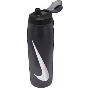 Пляшка Nike REFUEL BOTTLE LOCKING LID 32 OZ антрацит, чорний, сріблястий Уні 946 мл