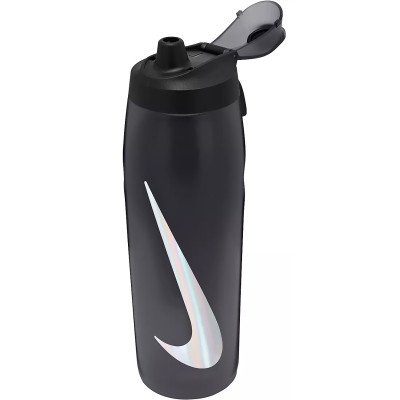 Пляшка Nike REFUEL BOTTLE LOCKING LID 32 OZ антрацит, чорний, сріблястий Уні 946 мл