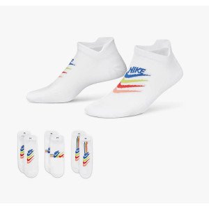 Шкарпетки Nike W NK EVERYDAY PLUS LTWT NS 3PR білий Жін 34-38