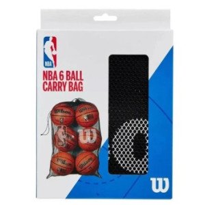 Сітка для м'ячів Wilson W NBA 6 BALL MESH CARRY BAG BK