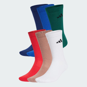 Шкарпетки Adidas CUSHIONED CREW SOCKS 6P мультиколор Уні XL (46-48) (JP1717)
