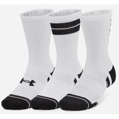 Шкарпетки Under Armour Perf Tech Nov 3pk Crew білий Уні LG