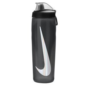 Пляшка Nike REFUEL BOTTLE LOCKING LID 24 OZ антрацит, чорний, сріблястий Уні 709 мл