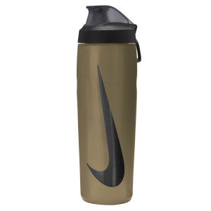 Пляшка Nike REFUEL BOTTLE LOCKING LID 24 OZ золотистий, чорний Уні 709 мл