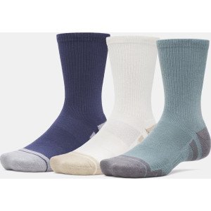 Шкарпетки Under Armour Performance Tech 3pk Crew синій, бежевий, бірюзовий XL (1379512-587)