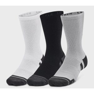 Шкарпетки Under Armour Performance Tech 3pk Crew сірий LG (1379512-011)