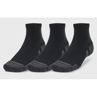 Шкарпетки Under Armour Performance Tech 3pk Qtr чорний Уні XL