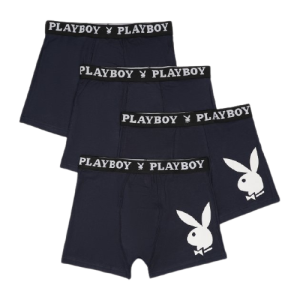 Набір з 4 труси-боксери Playboy ANNYA PLAYBOY BOXERSHORT синій Чол S