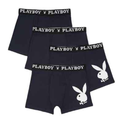 Набір з 4 труси-боксери Playboy ANNYA PLAYBOY BOXERSHORT синій Чол S