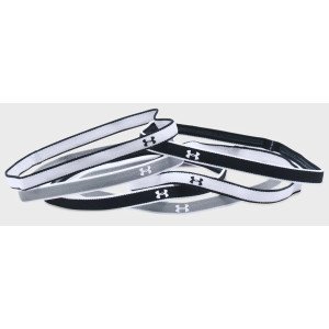 Пов'язка на голову Under Armour Mini Headbands (6pk) чорно-білий Уні UNI