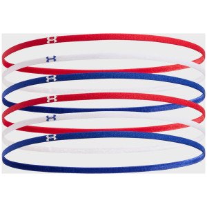 Пов'язка на голову UA W MINI ELASTIC 6PK мультиколор Жін One Size