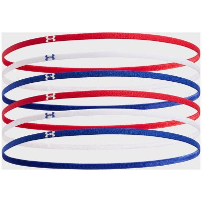 Пов'язка на голову UA W MINI ELASTIC 6PK мультиколор Жін One Size