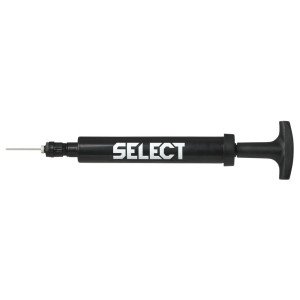 Насос ручний для накачування м'ячів SELECT Ball pump with inbuilt hose (010) чорний, 15 см