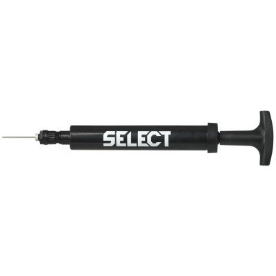 Насос для м'яча Select Ball pump with inbuilt hose (15 cm) чорний Уні 15 см