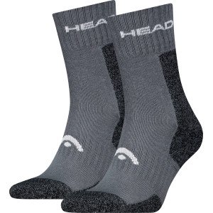 Шкарпетки Head ELEMENTS HIKING CREW 2P сірий 43-46 (701229013-002)