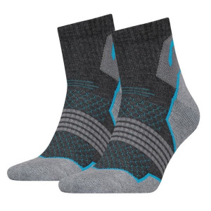 Шкарпетки Head HIKING QUARTER 2P UNISEX сірий, синій Уні 35-38