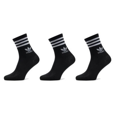 Шкарпетки Adidas CREW SOCK 3STR чорний Уні S (37-39)