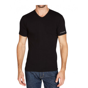 Футболка Kappa T-shirt Mezza Manica Scollo V чорний Чол XXL (K1316 Nero)