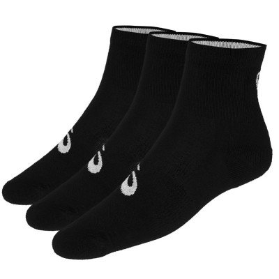 Шкарпетки Asics 3ppk Quarter sock чорний Уні 35-38