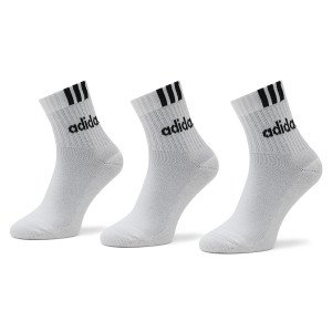Шкарпетки Adidas C 3S LIN 3P білий, чорний Уні XL (46-48)