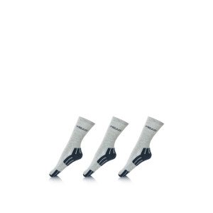Шкарпетки Head PERFORMANCE CREW 3PPK UNISEX сірий, синій Уні 35-38