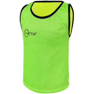 Манішка реверсна Meta Reversible Training Bib зелений, жовтий Уні S
