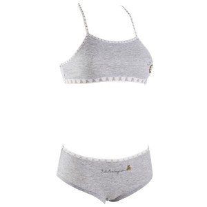 Топ і труси Lula Castagnette BRASSIERE&SHORTY X1 FILLE сірий Діт 6/8