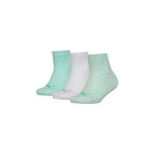 Шкарпетки Puma KIDS QUARTER 3P білий, м'ятний Діт 39-42