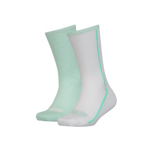 Шкарпетки Puma GIRLS MESH SOCK 2P ментоловий, білий Діт 39-42