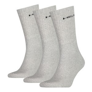 Шкарпетки Head CREW 3PPK UNISEX сірий Уні 35-38