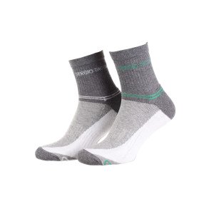 Шкарпетки Sergio Tacchini 3-pack сірий, білий, зелений Уні 36-40