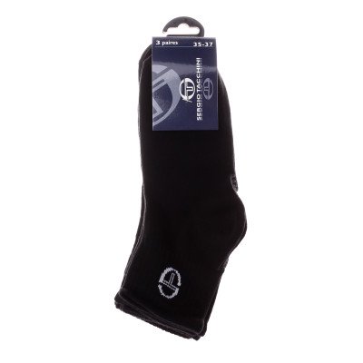 Шкарпетки Sergio Tacchini 3-pack чорний Уні 38-41