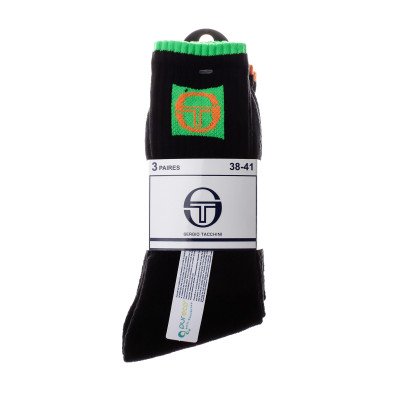 Шкарпетки Sergio Tacchini 3-pack зелений, жовтий, помаранчевий Жін 35-37