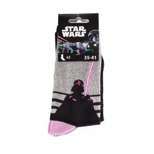 Шкарпетки Star Wars Star Wars 2P чорний Діт 35 - 41