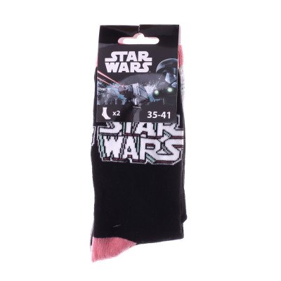 Шкарпетки Star Wars PRINCESSE LEIA 2P сірий Діт 35 - 41