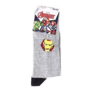 Шкарпетки Marvel IRON MAN світло-сірий Діт 39-42