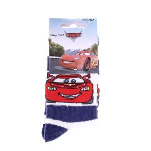 Шкарпетки CARS CARS + GROS PLAN білий-синій Діт 35-38, арт.83899420-7