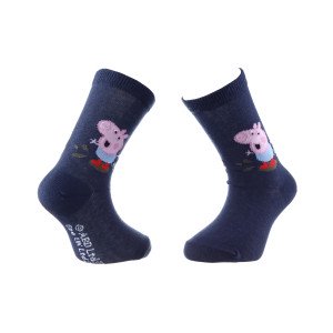 Шкарпетки PEPPA PIG GEORGE ET FLAQUE D'EAU синій Діт 19-22 арт 43849551-5