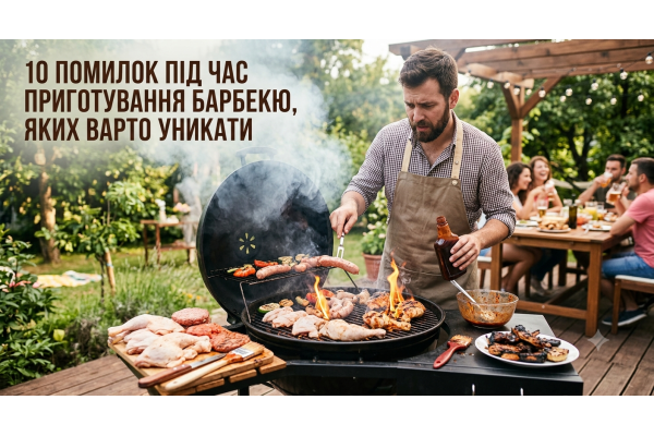 10 помилок під час приготування барбекю, яких варто уникати