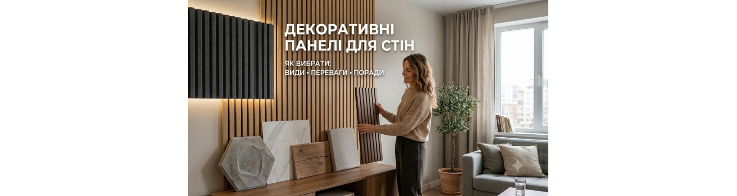 Як вибрати декоративні панелі для стін: повний гід