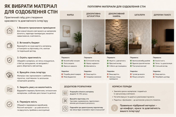 Як доглядати за декоративними панелями, щоб вони служили роками