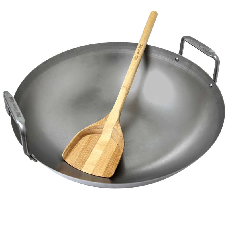 Вок сталевий 43см Carbon Steel Wok Big Green Egg 120779 Код: 006892