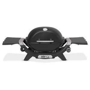 Газовий гриль Weber Q1200N Black з бічними столиками 1501070 Код: 012982