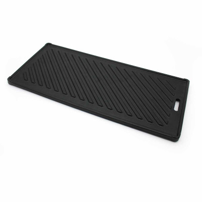 Плита-планча чавунна SANTOS для грилів S-серії, GRILLI Senator Pro 43 x 19,6 см 230629 Код: 013949