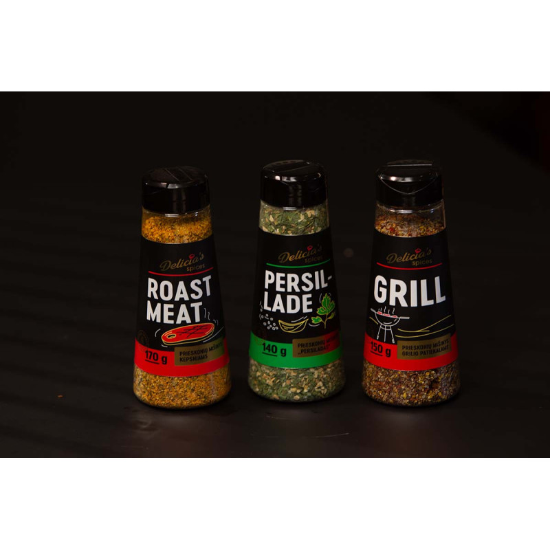 Суміш спецій Delicia's Spices Roast Meat для м'яса 170 г 241355 Код: 013250